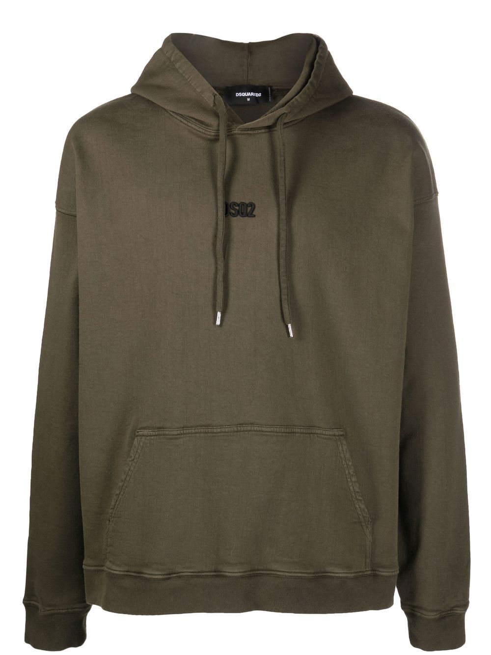 Dsquared2 Hoodie mit Logo-Stickerei - Grün von Dsquared2