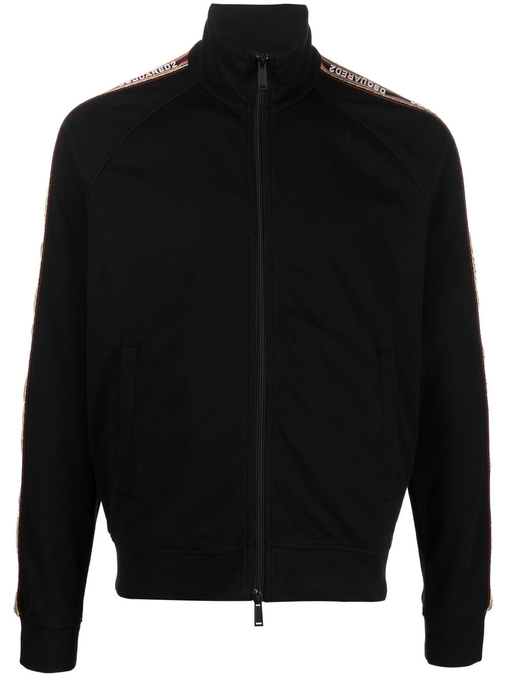 Dsquared2 Sweatshirtjacke mit Reißverschluss - Schwarz von Dsquared2