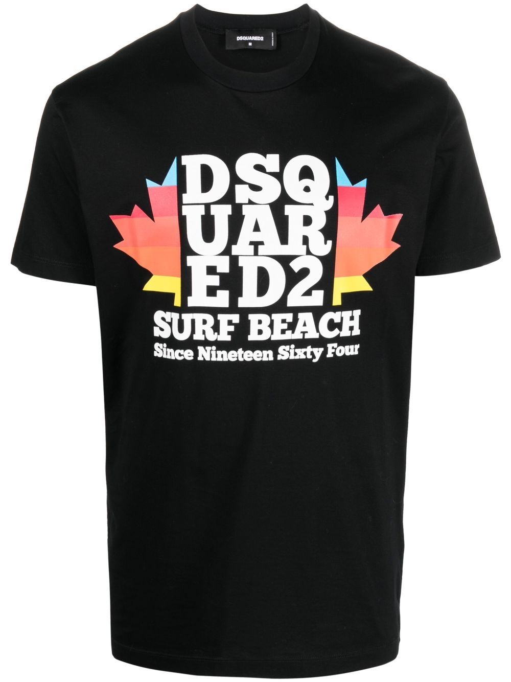 Dsquared2 T-Shirt mit grafischem Print - Schwarz von Dsquared2