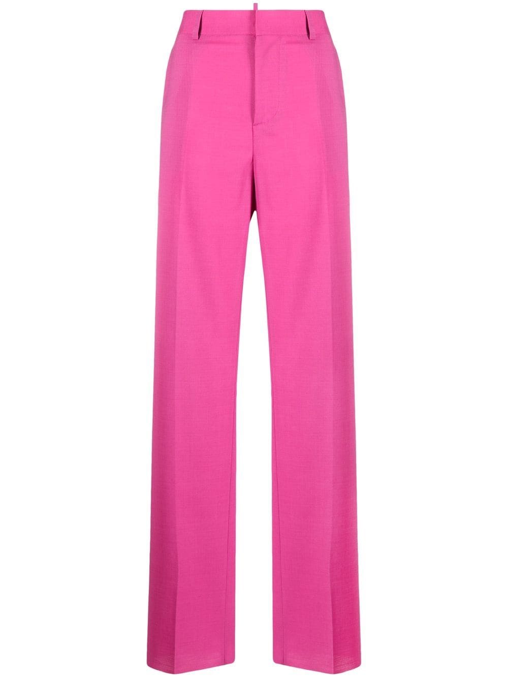 Dsquared2 High-Waist-Hose mit weitem Bein - Rosa von Dsquared2