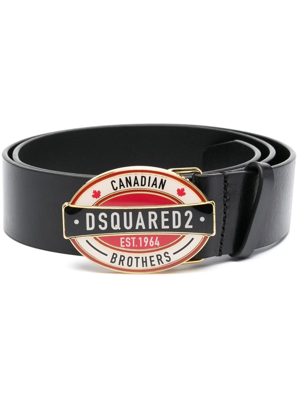 Dsquared2 Gürtel mit Logo-Schnalle - Schwarz von Dsquared2