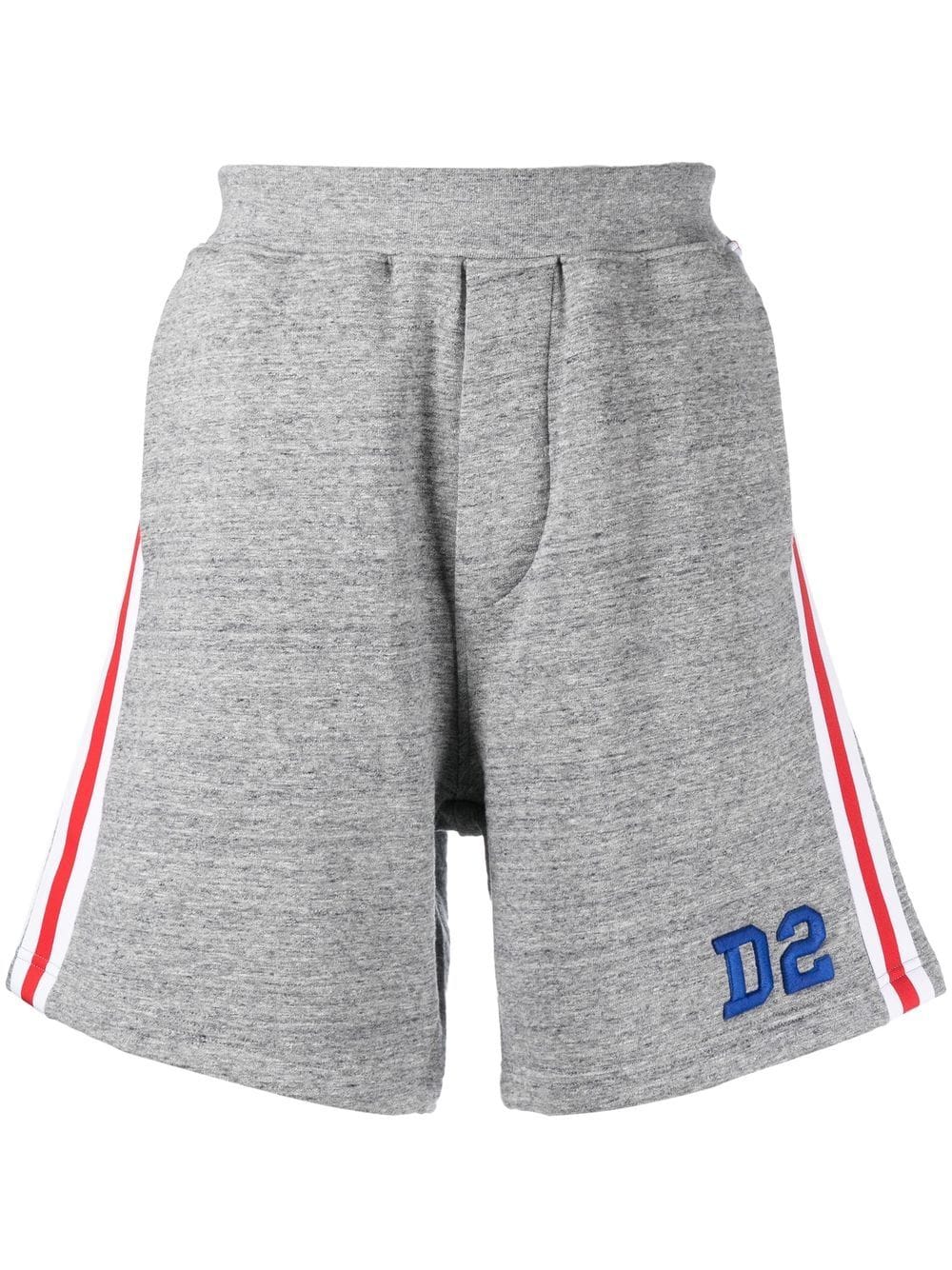 Dsquared2 Gestreifte Jogginghose mit Logo - Grau von Dsquared2