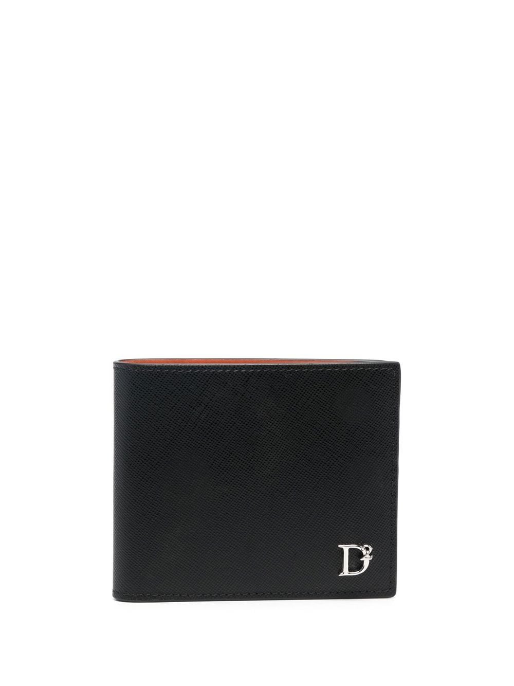 Dsquared2 Portemonnaie mit Logo-Schild - Schwarz von Dsquared2