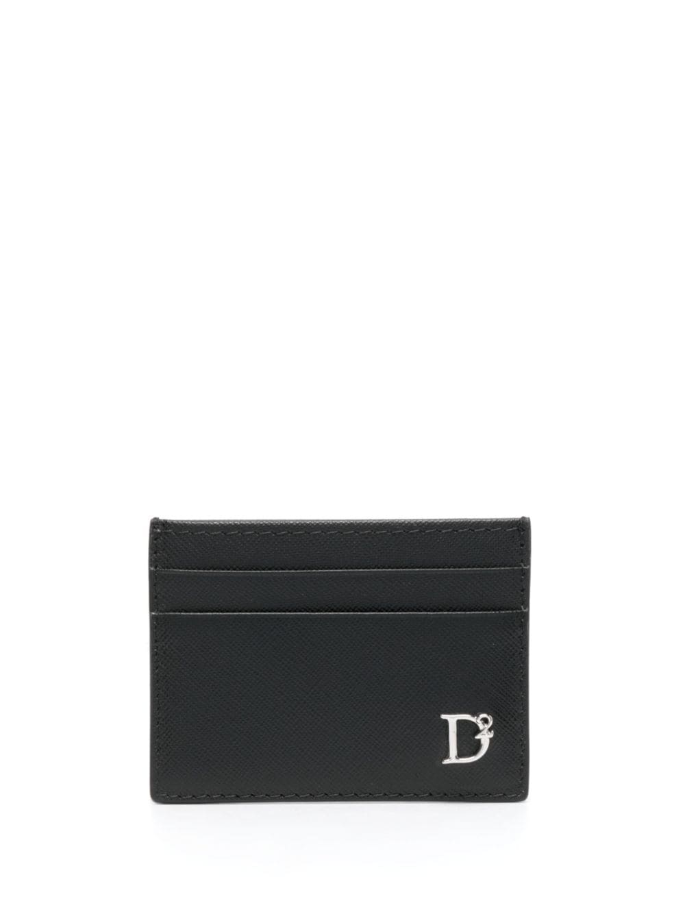 Dsquared2 Portemonnaie mit Logo-Schild - Schwarz von Dsquared2