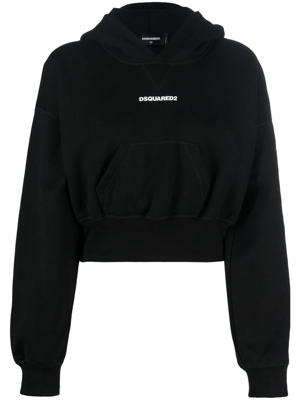 Dsquared2 Hoodie mit Logo-Print - Schwarz von Dsquared2