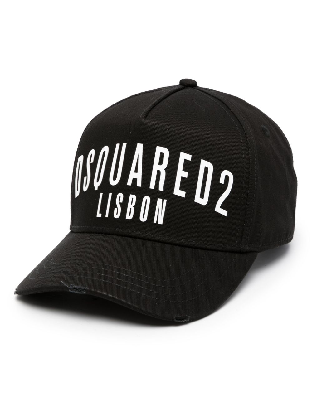 Dsquared2 Baseballkappe mit Logo-Print - Schwarz von Dsquared2