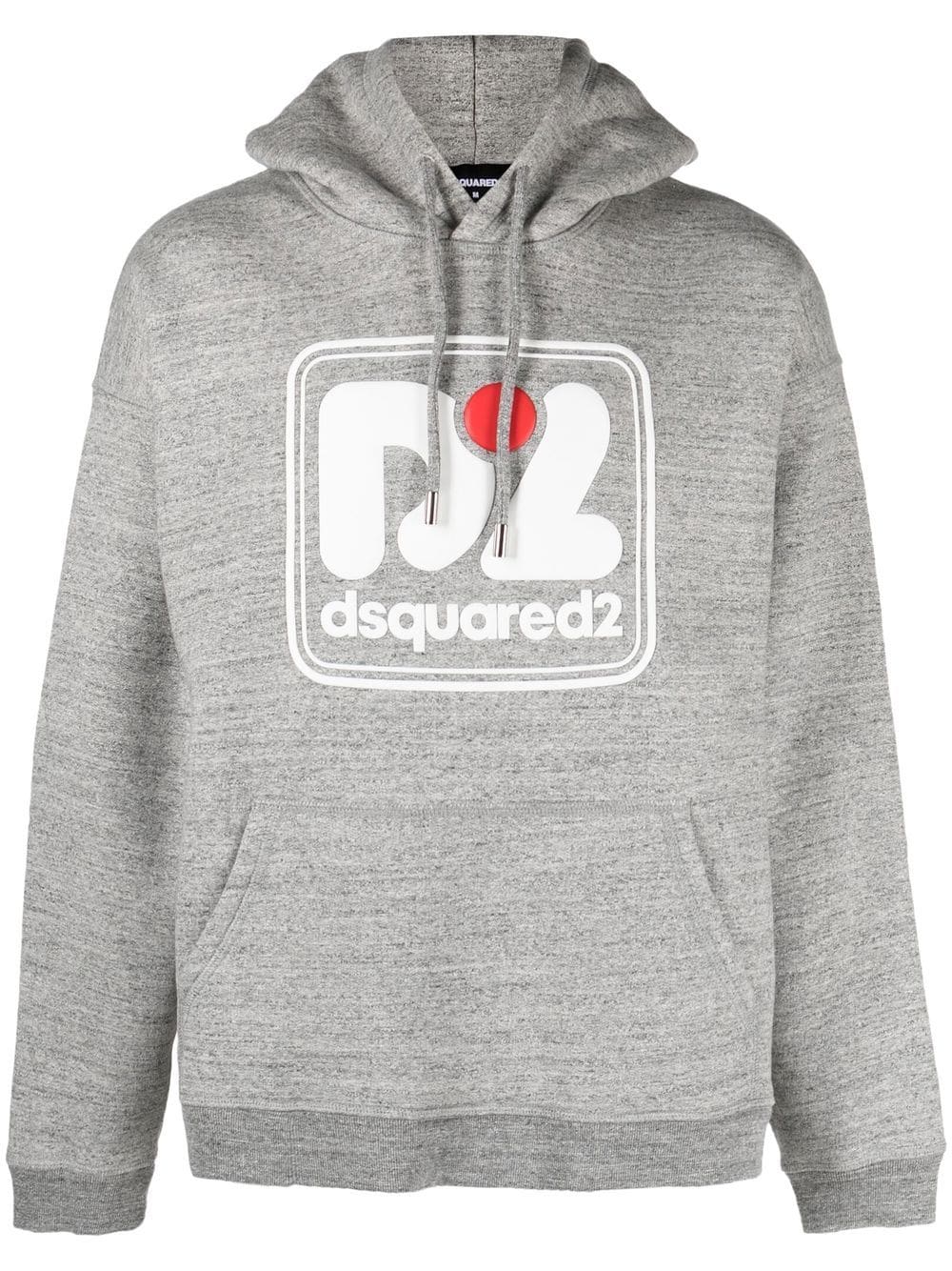 Dsquared2 Hoodie mit Logo-Print - Grau von Dsquared2