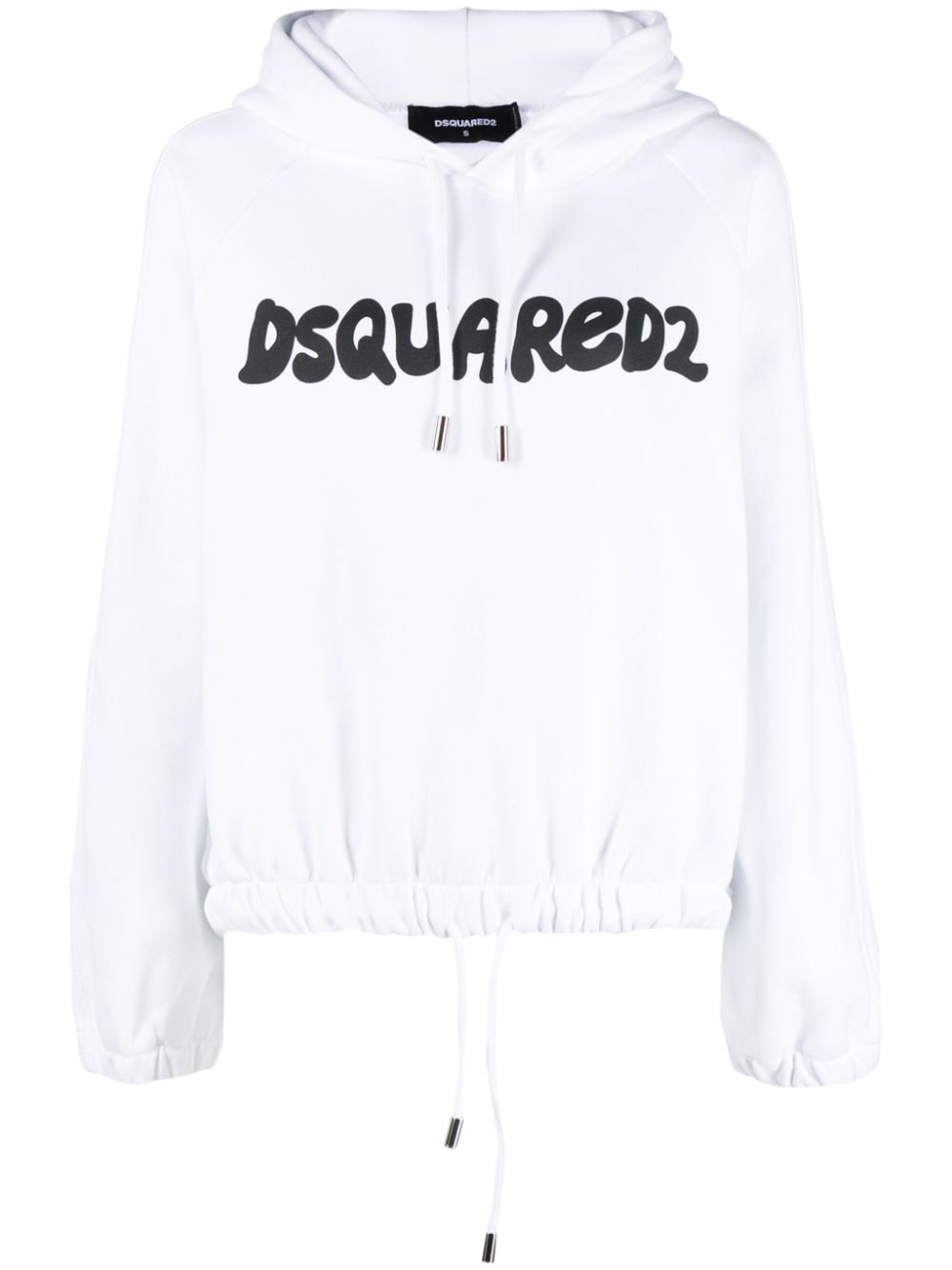 Dsquared2 Hoodie mit Logo-Print - Weiß von Dsquared2