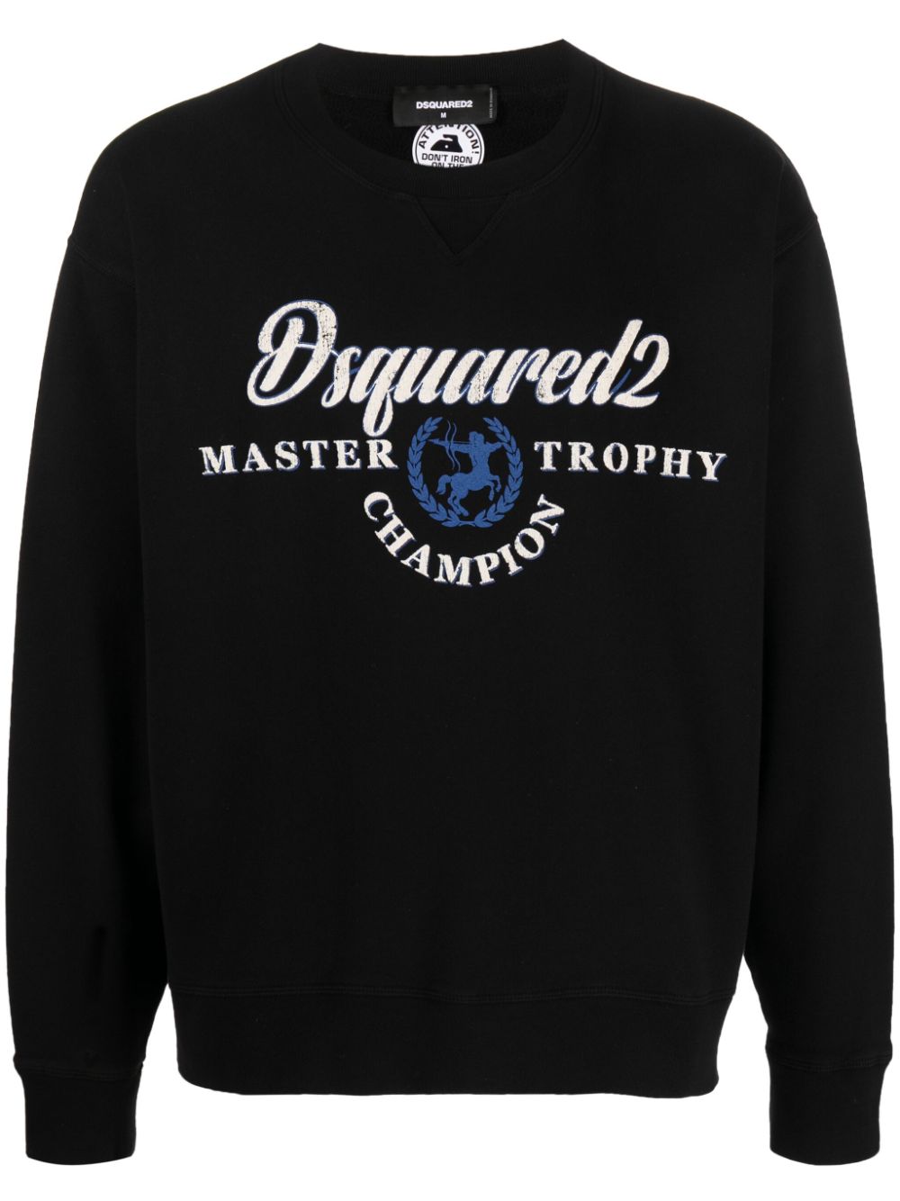 Dsquared2 Sweatshirt mit Logo-Print - Schwarz von Dsquared2