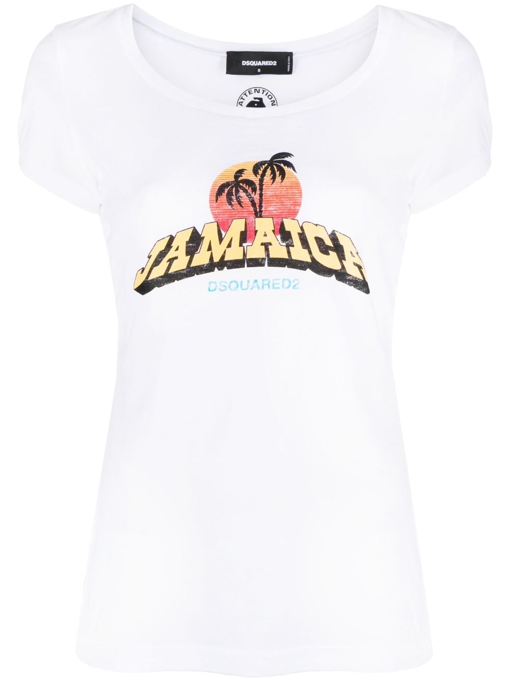 Dsquared2 T-Shirt mit Logo-Print - Weiß von Dsquared2