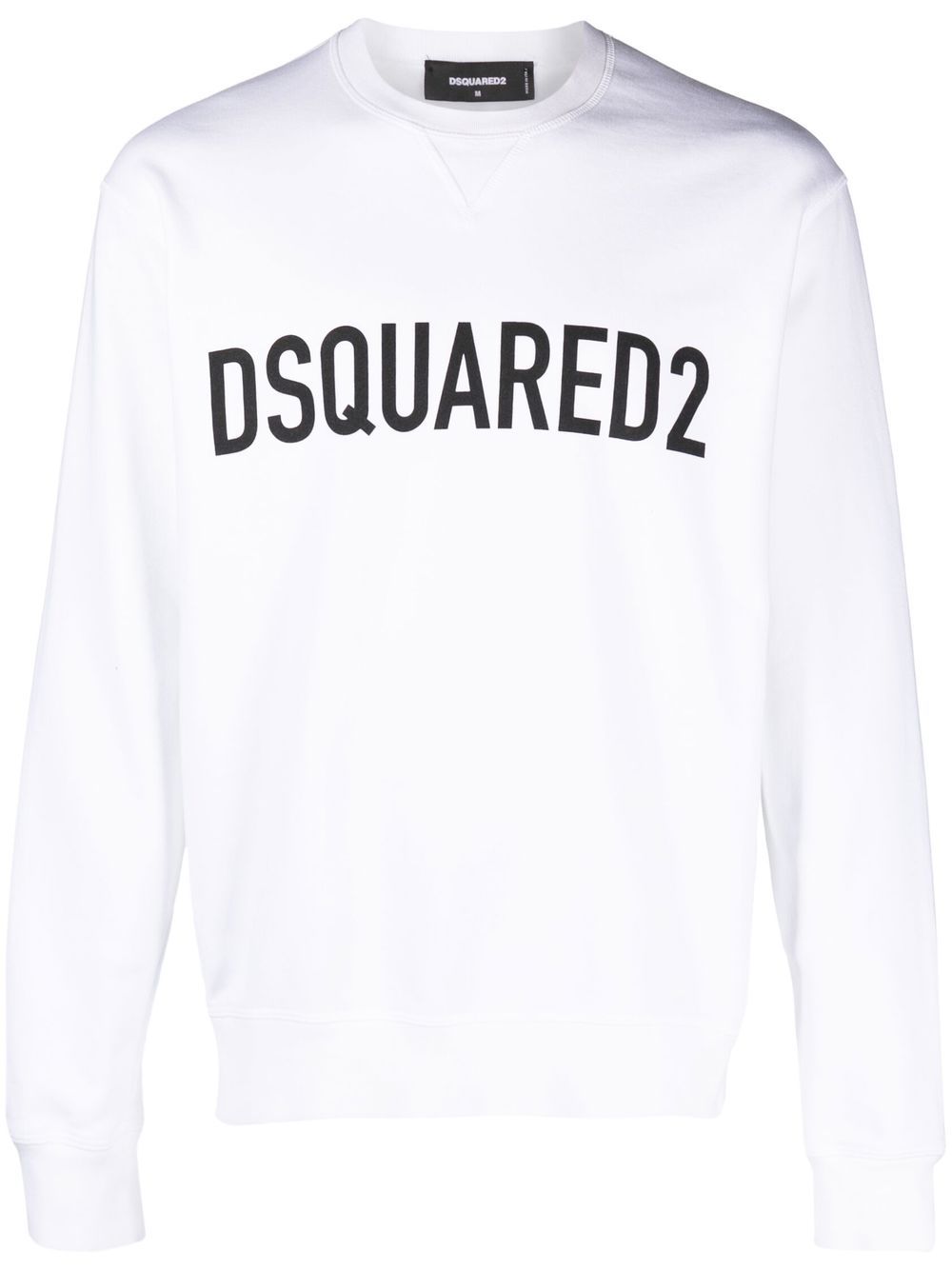 Dsquared2 Sweatshirt mit Logo-Print - Weiß von Dsquared2