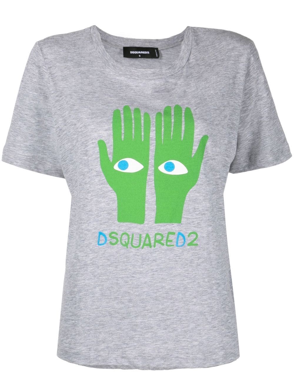 Dsquared2 T-Shirt mit Logo-Print - Grau von Dsquared2