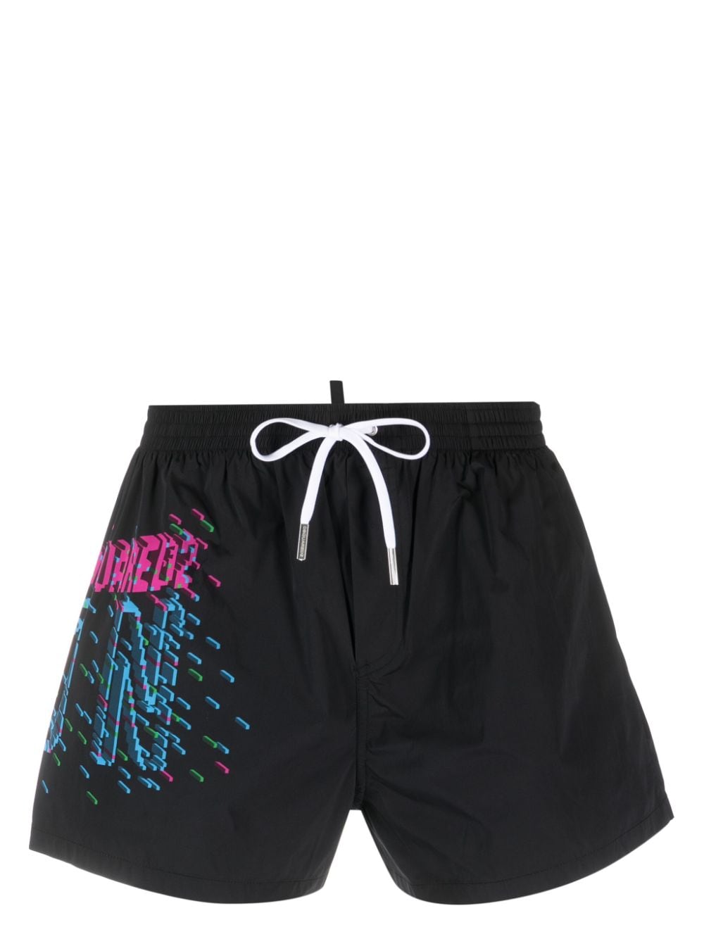 Dsquared2 Badeshorts mit Kordelzug - Schwarz von Dsquared2