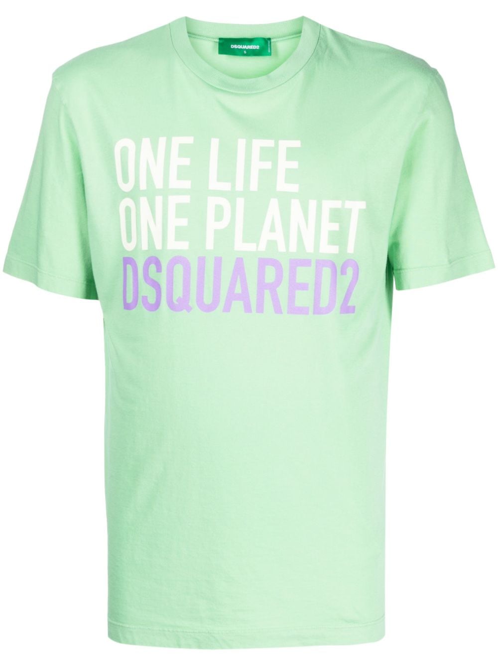Dsquared2 T-Shirt mit Rundhalsausschnitt - Grün von Dsquared2