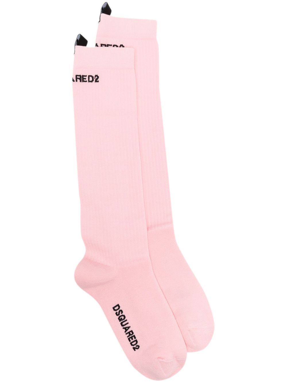 Dsquared2 Socken mit Logo-Print - Rosa von Dsquared2