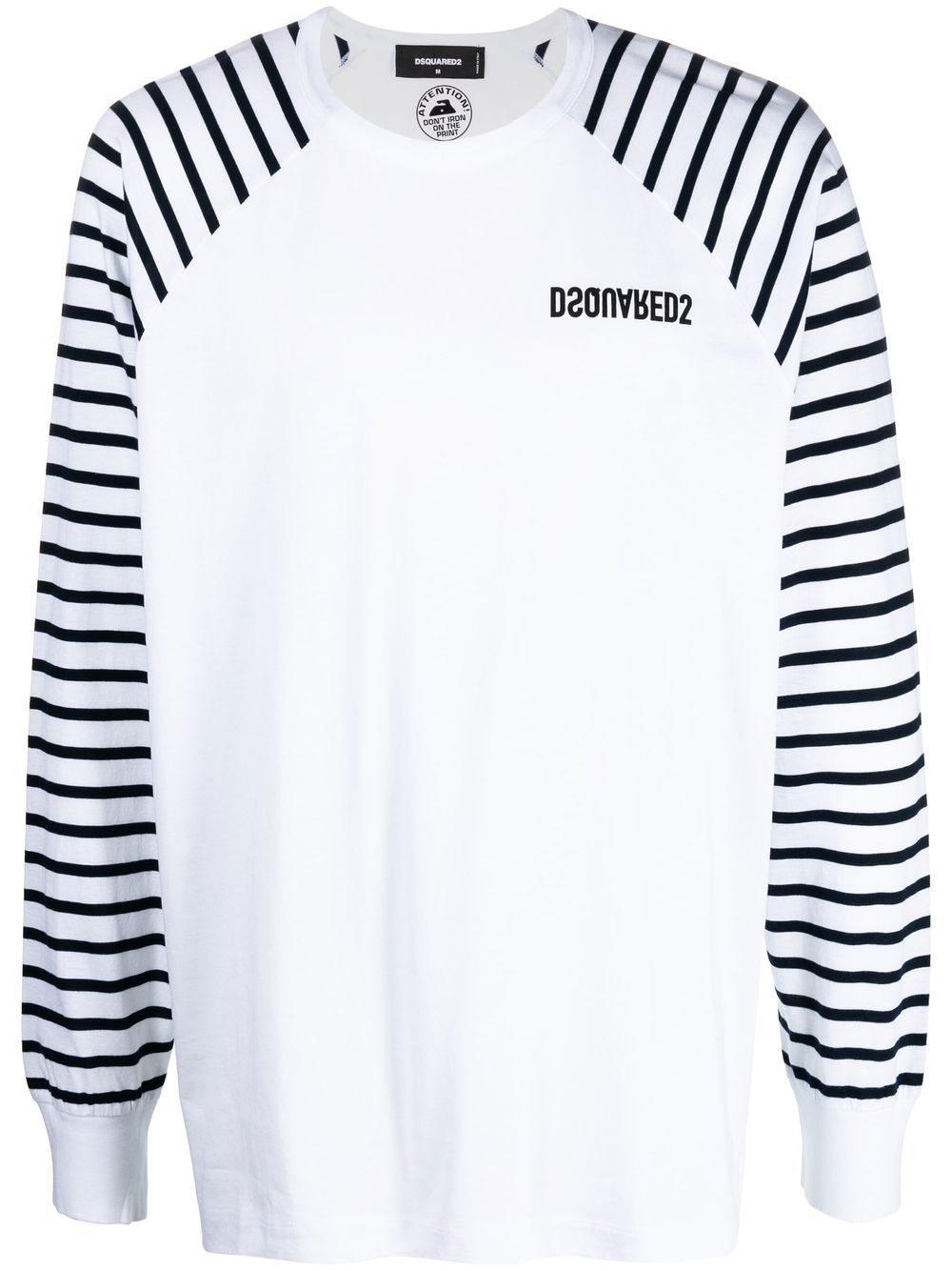 Dsquared2 Klassisches Langarmshirt - Weiß von Dsquared2