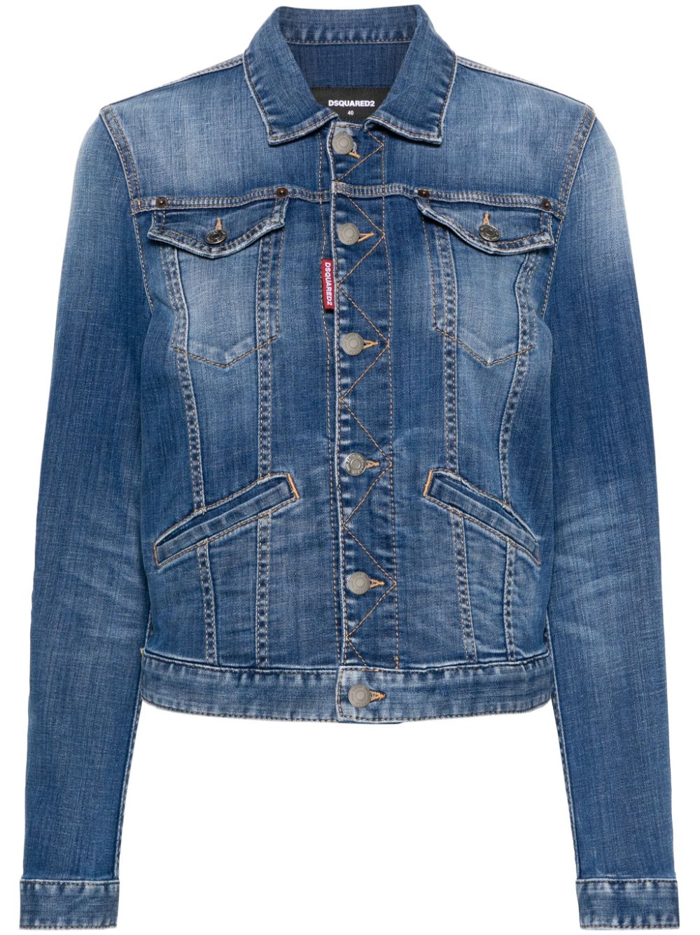 Dsquared2 Klassische Jacke - Blau von Dsquared2