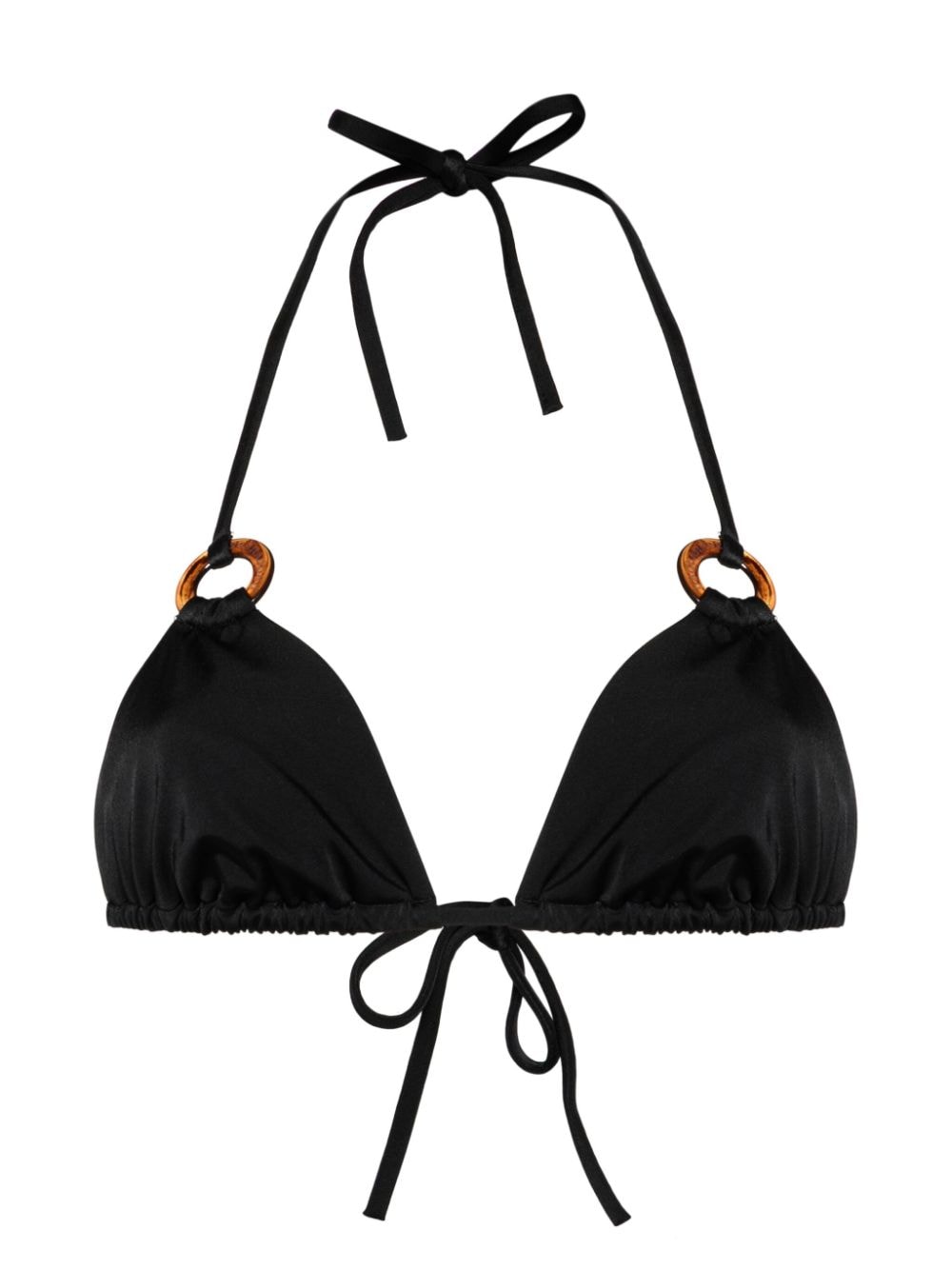 Dsquared2 Bikinioberteil mit Ring - Schwarz von Dsquared2