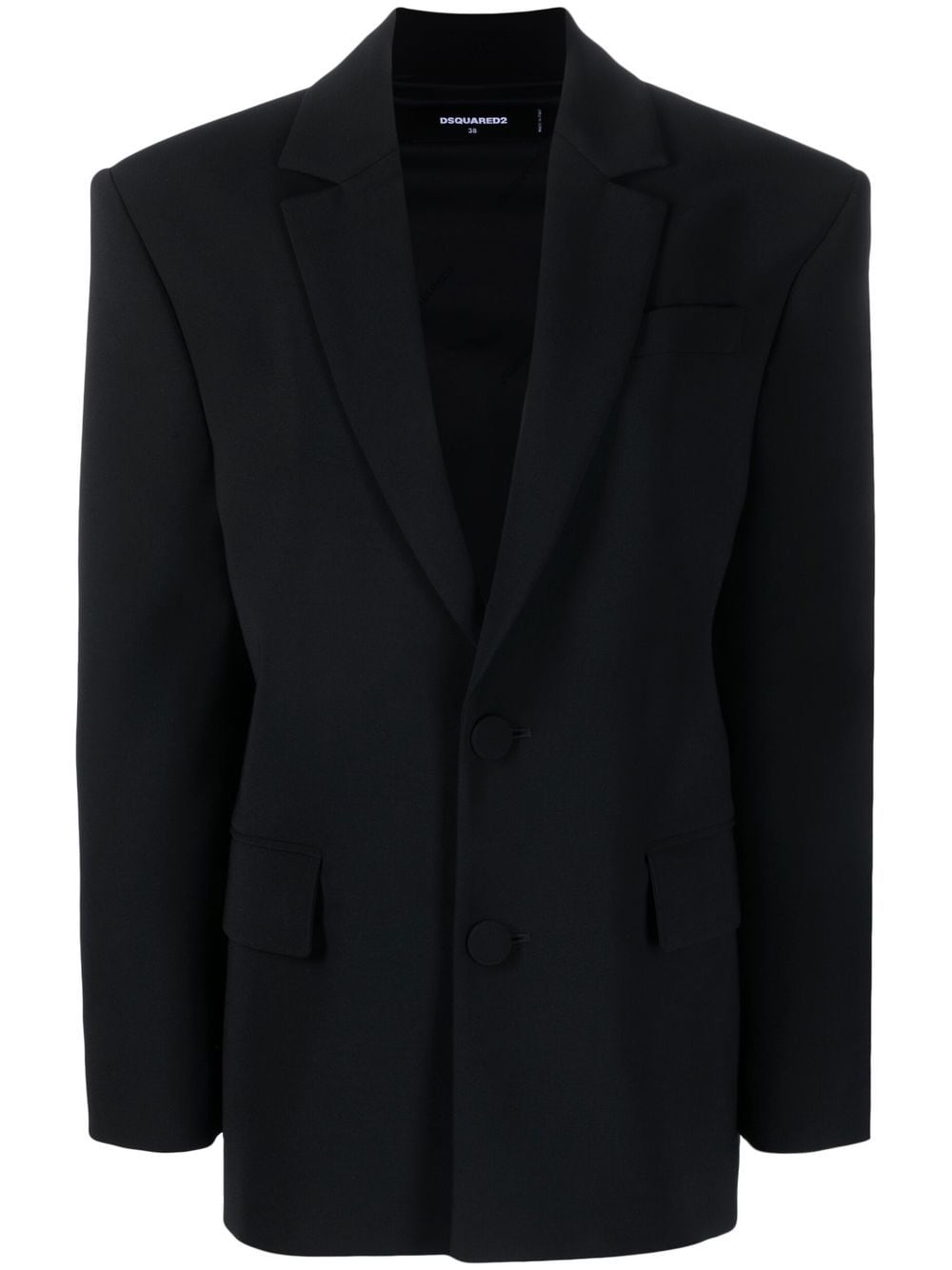 Dsquared2 Einreihiger Blazer - Schwarz von Dsquared2