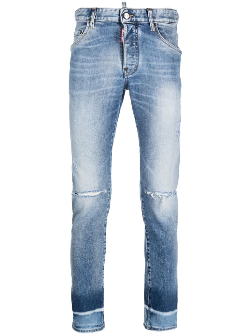 Dsquared2 Ausgeblichene Skinny-Jeans - Blau von Dsquared2