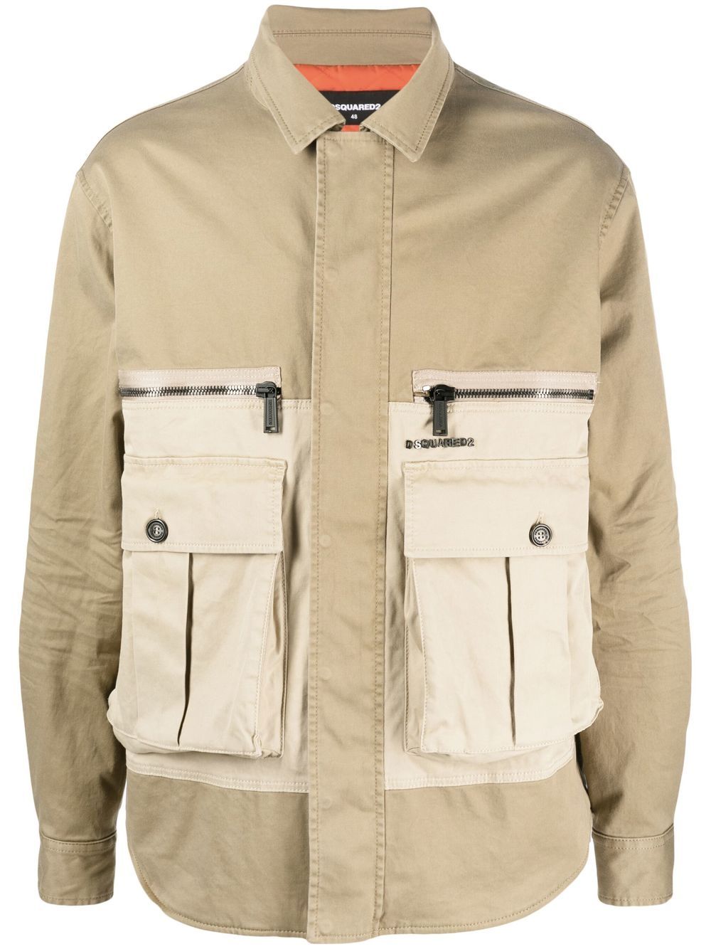 Dsquared2 Jacke mit Klappentaschen - Nude von Dsquared2