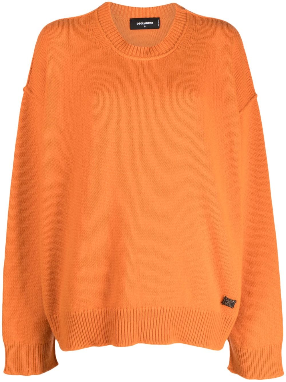 Dsquared2 Pullover mit tiefen Schultern - Orange von Dsquared2