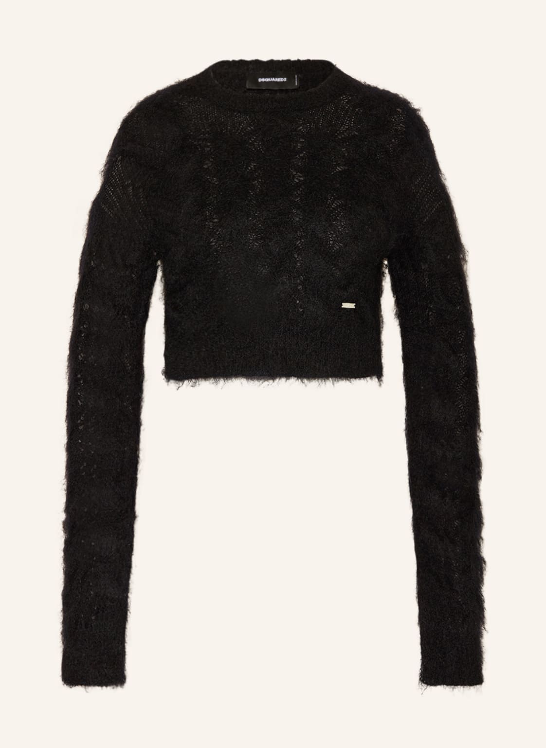 dsquared2 Cropped-Pullover schwarz von Dsquared2
