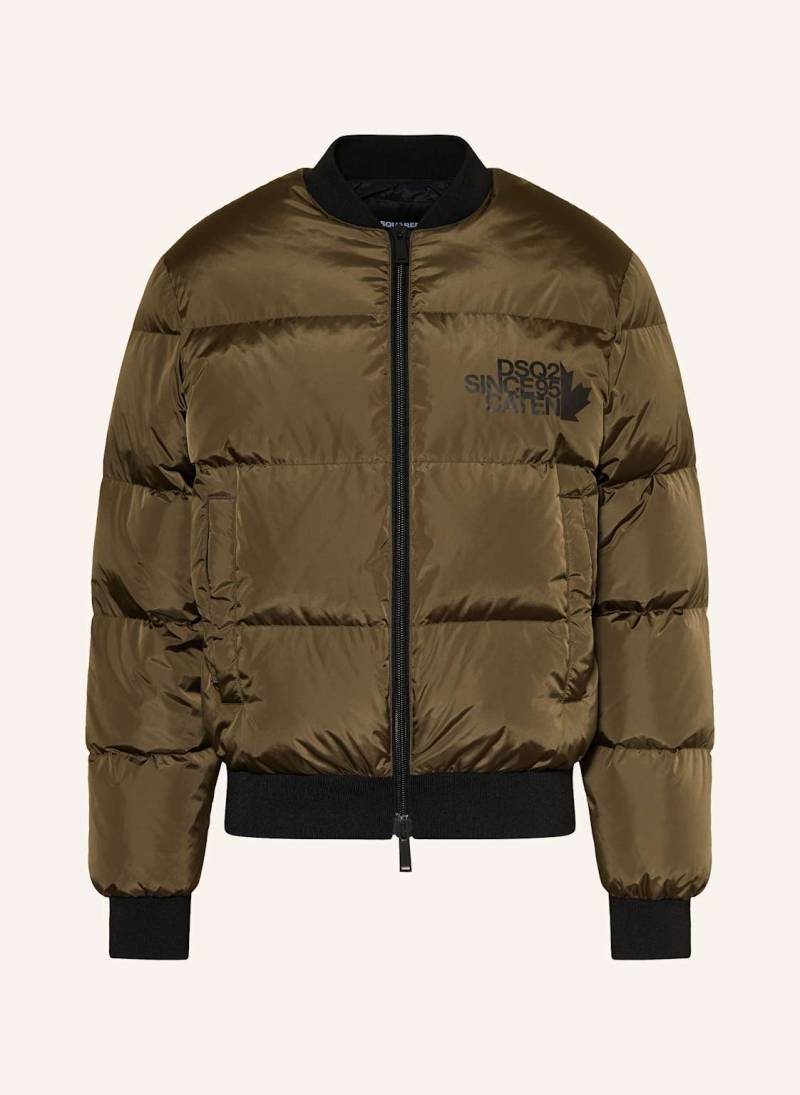 dsquared2 Daunenjacke Easy Puffer gruen von Dsquared2