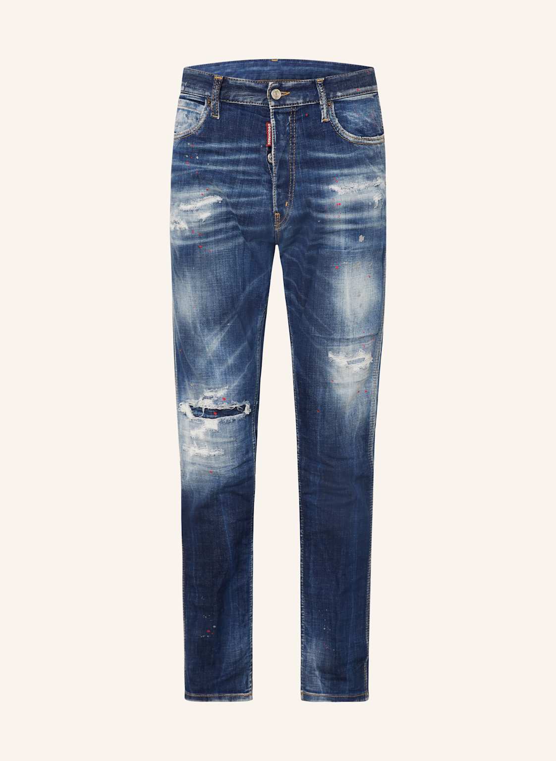 dsquared2 Destroyed-Jeans Cool Guy Mini Slim Fit blau von Dsquared2