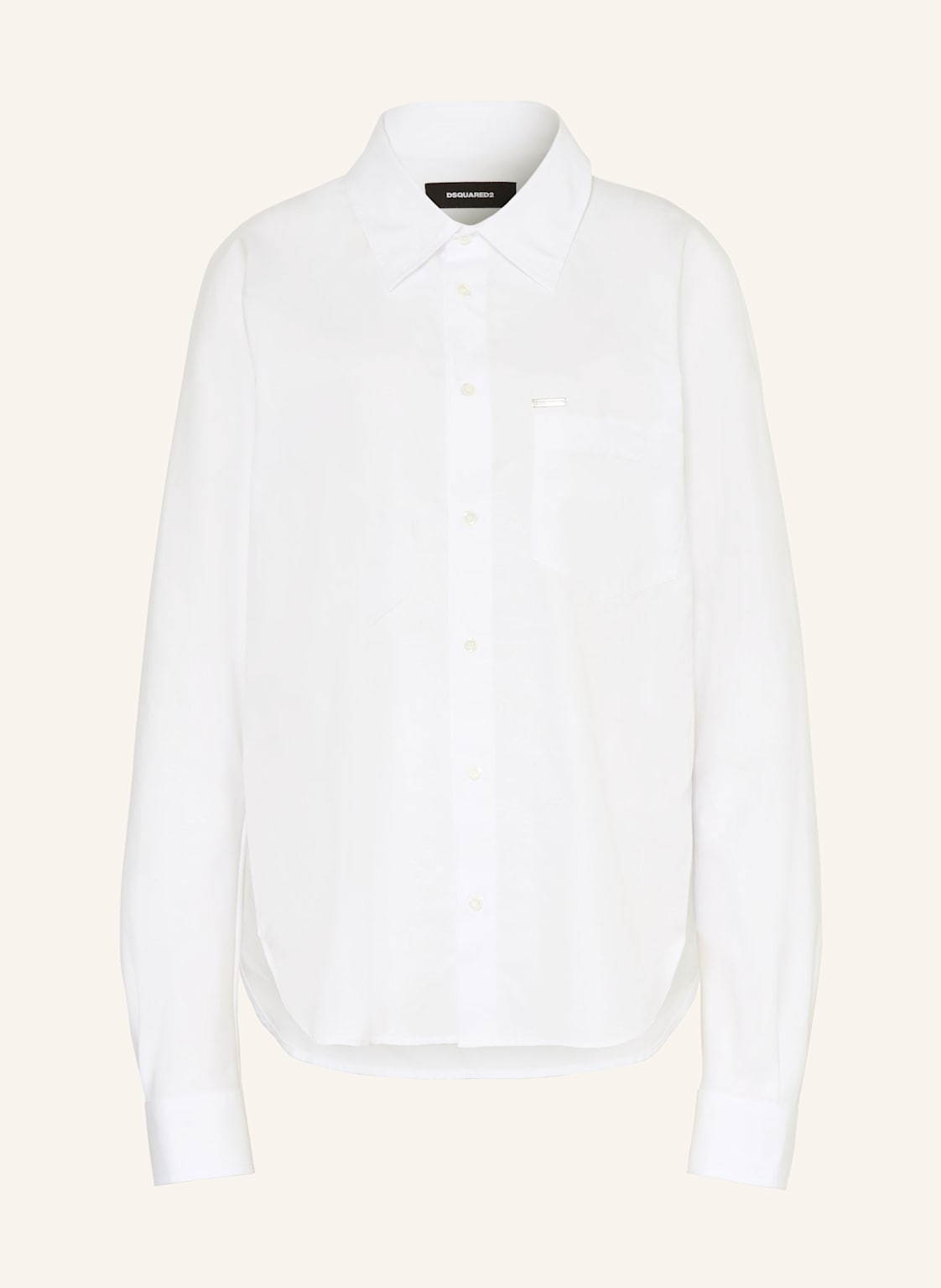 dsquared2 Hemdbluse weiss dsquared2 Hemdbluse weiss von Dsquared2