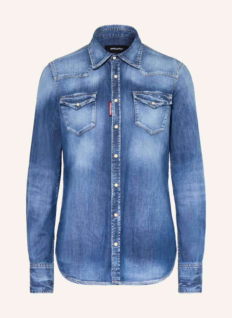 dsquared2 Jeansbluse blau von Dsquared2