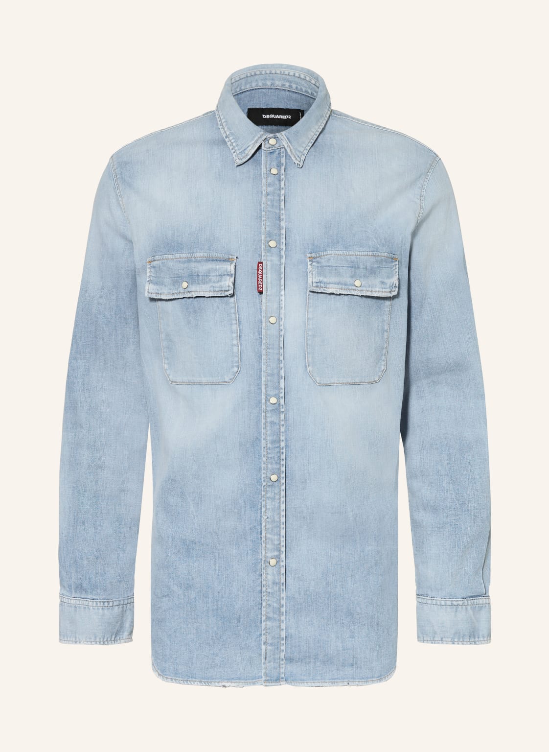 dsquared2 Jeanshemd Regular Fit blau von Dsquared2
