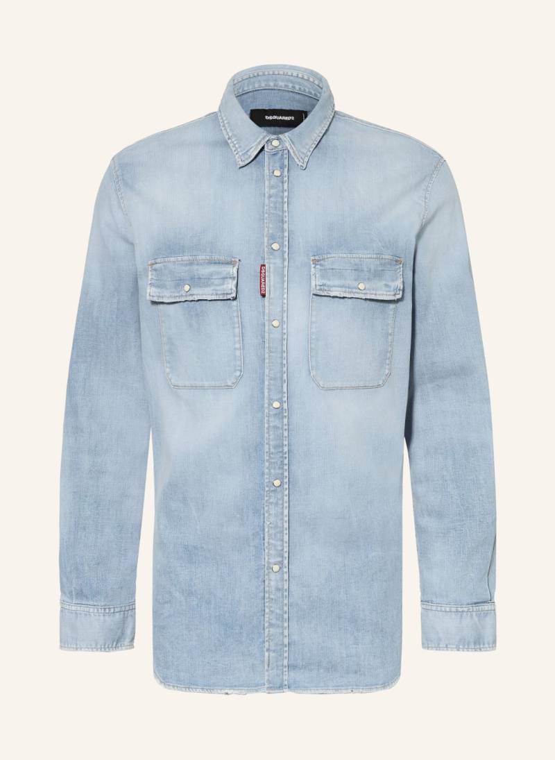 dsquared2 Jeanshemd Regular Fit blau von Dsquared2