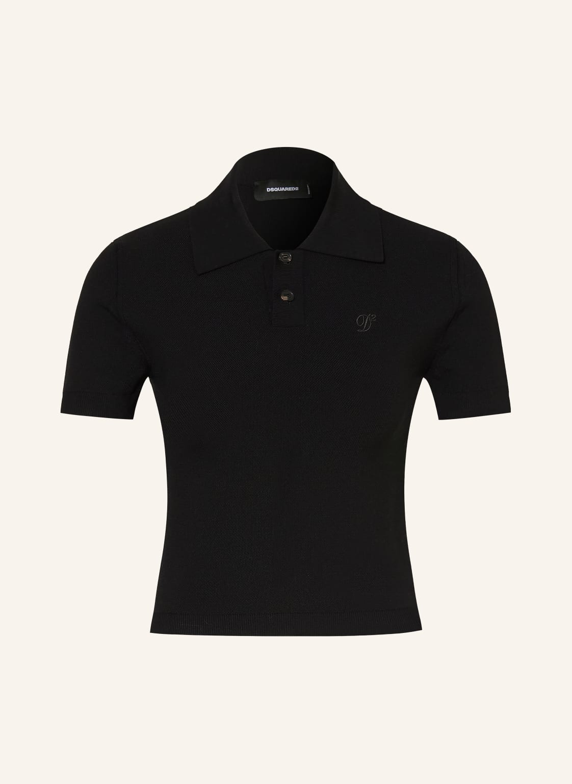 dsquared2 Piqué-Poloshirt schwarz von Dsquared2