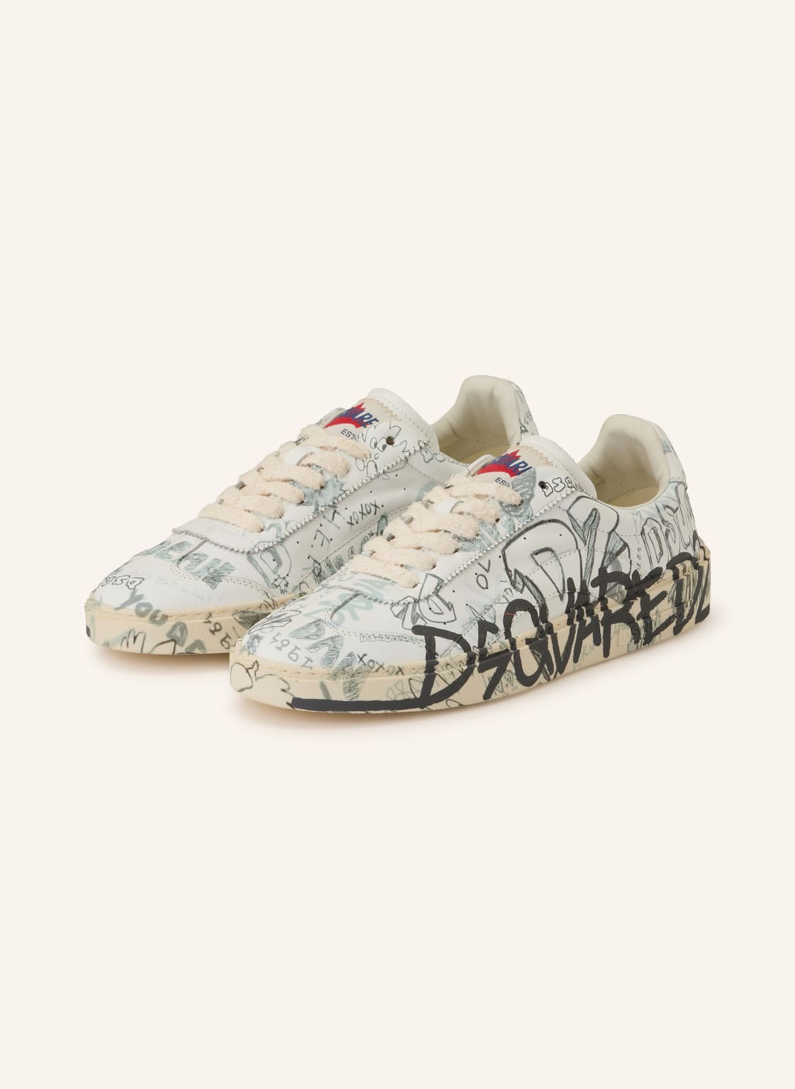 dsquared2 Sneaker weiss von Dsquared2