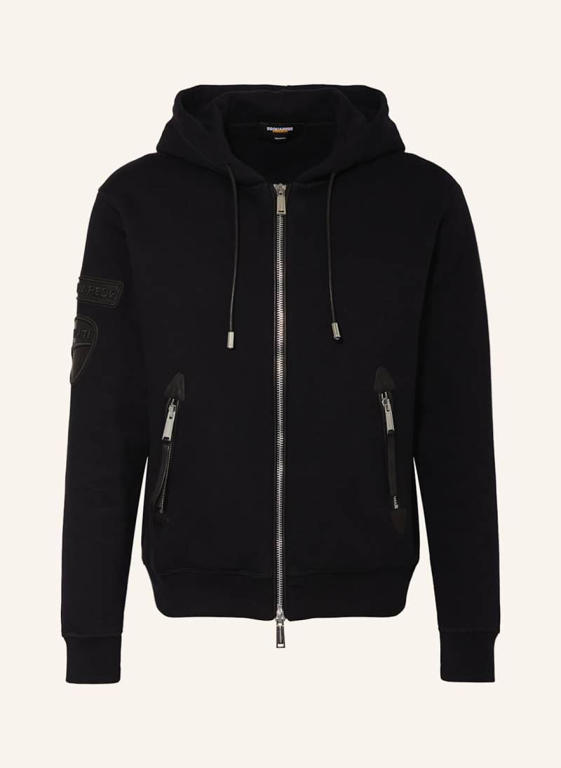dsquared2 Sweatjacke Ducati schwarz von Dsquared2