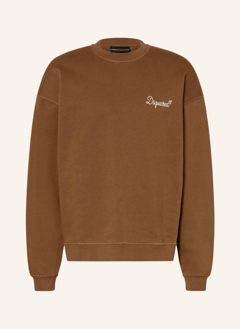 dsquared2 Sweatshirt braun von Dsquared2