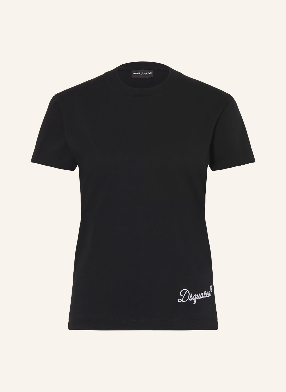 dsquared2 T-Shirt Signature Just Right Fit schwarz von Dsquared2