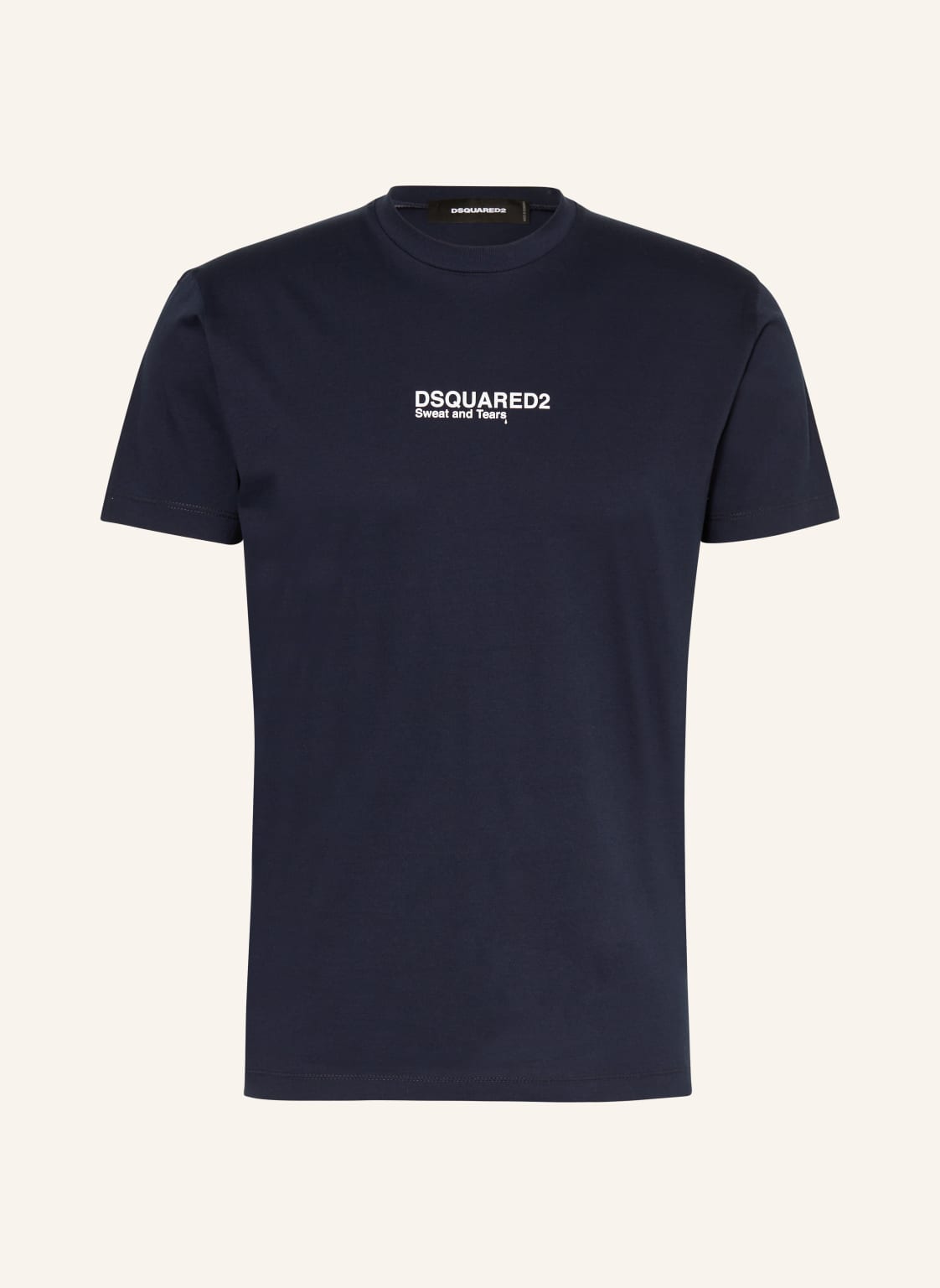 dsquared2 T-Shirt Sweat And Tears blau von Dsquared2