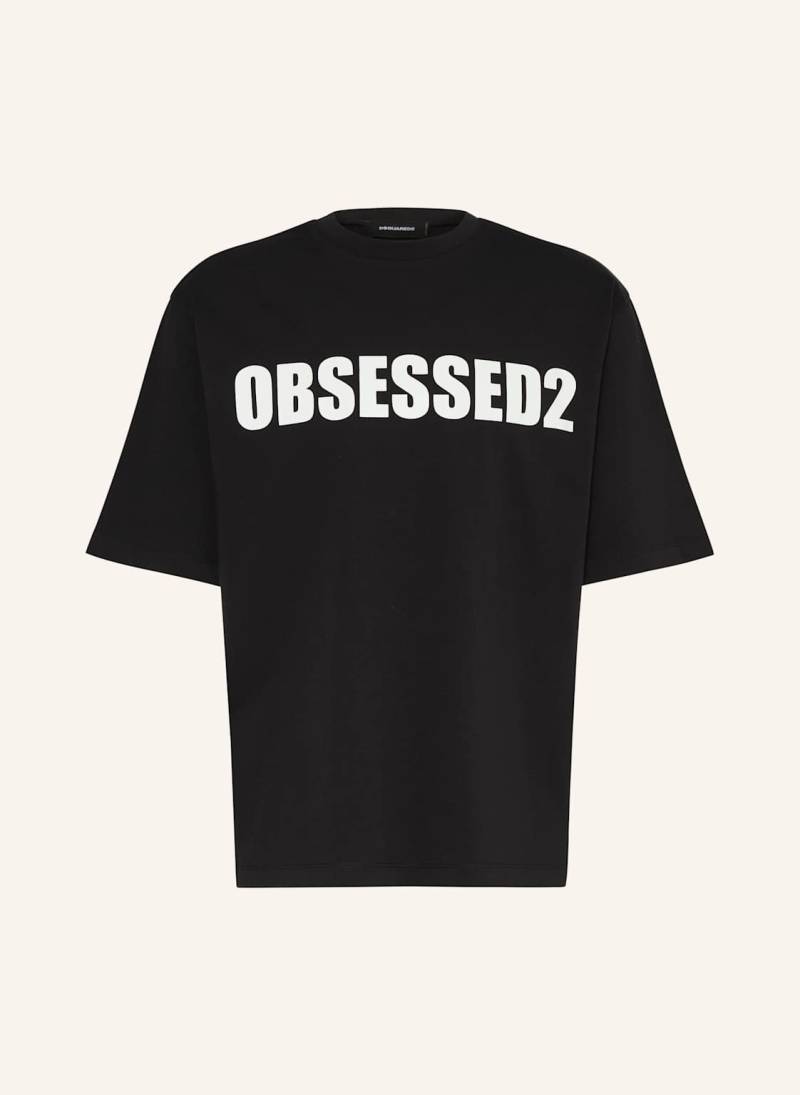 dsquared2 T-Shirt schwarz von Dsquared2