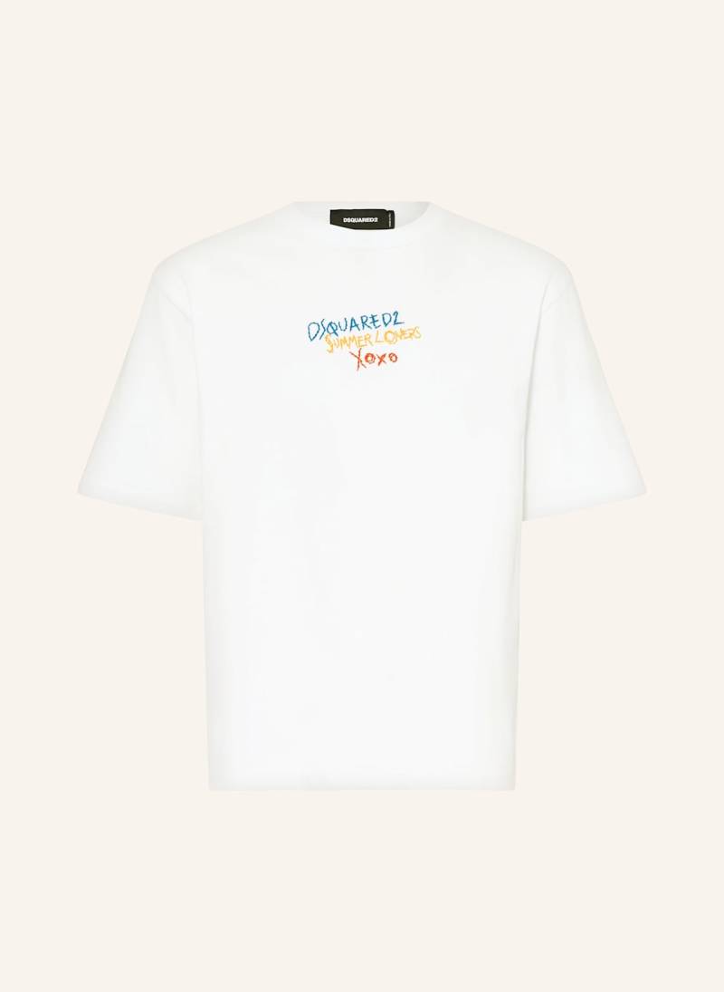 dsquared2 T-Shirt weiss von Dsquared2