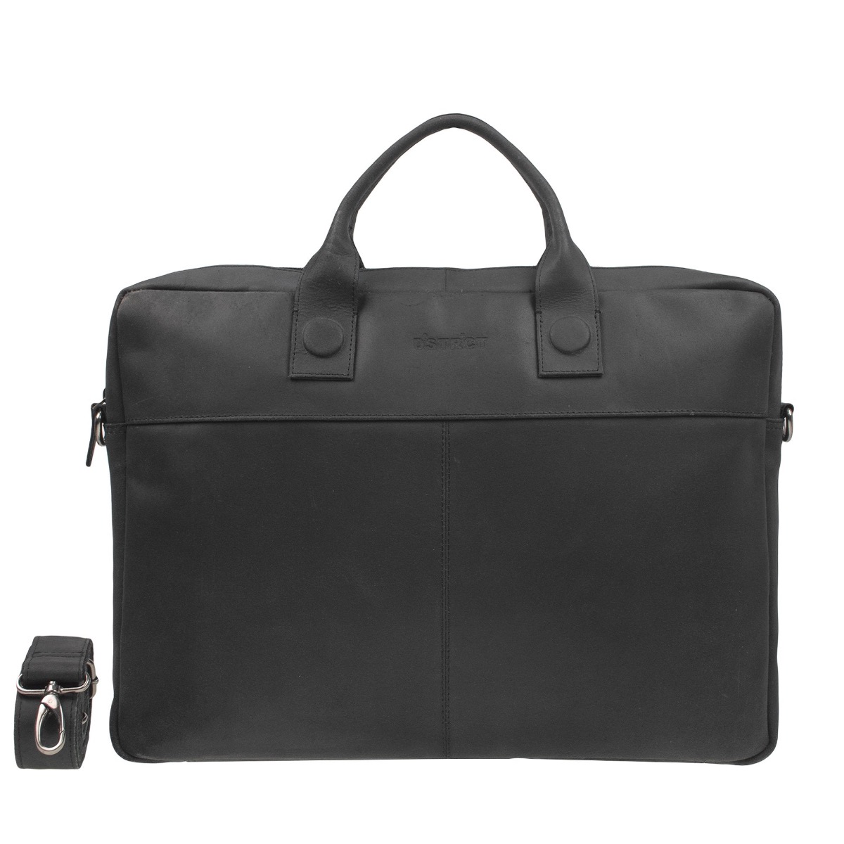 DSTRCT Laptoptasche Fletcher Street 17"-Schwarz von Dstrct