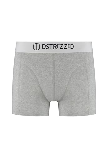 Dstrezzed Chaplin 2 Pack Boxers Bamboo Blend - Lt. Grey Melange - L von Dstrezzed