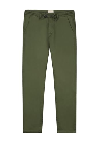 Dstrezzed Lancaster Twill Knit Tapered Jogger - Dark Army - 36/34 von Dstrezzed