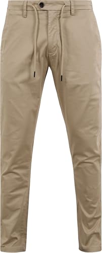 Dstrezzed Lancaster Twill Knit Tapered Jogger - Sand - 36/32 von Dstrezzed