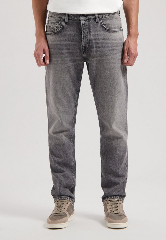 Dstrezzed Loose-fit-Jeans – Stone-Wash Jeans in Polar Grey von Dstrezzed
