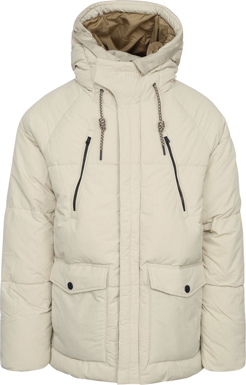 Dstrezzed Nordic Parka Jacke Ecru - Größe L von Dstrezzed