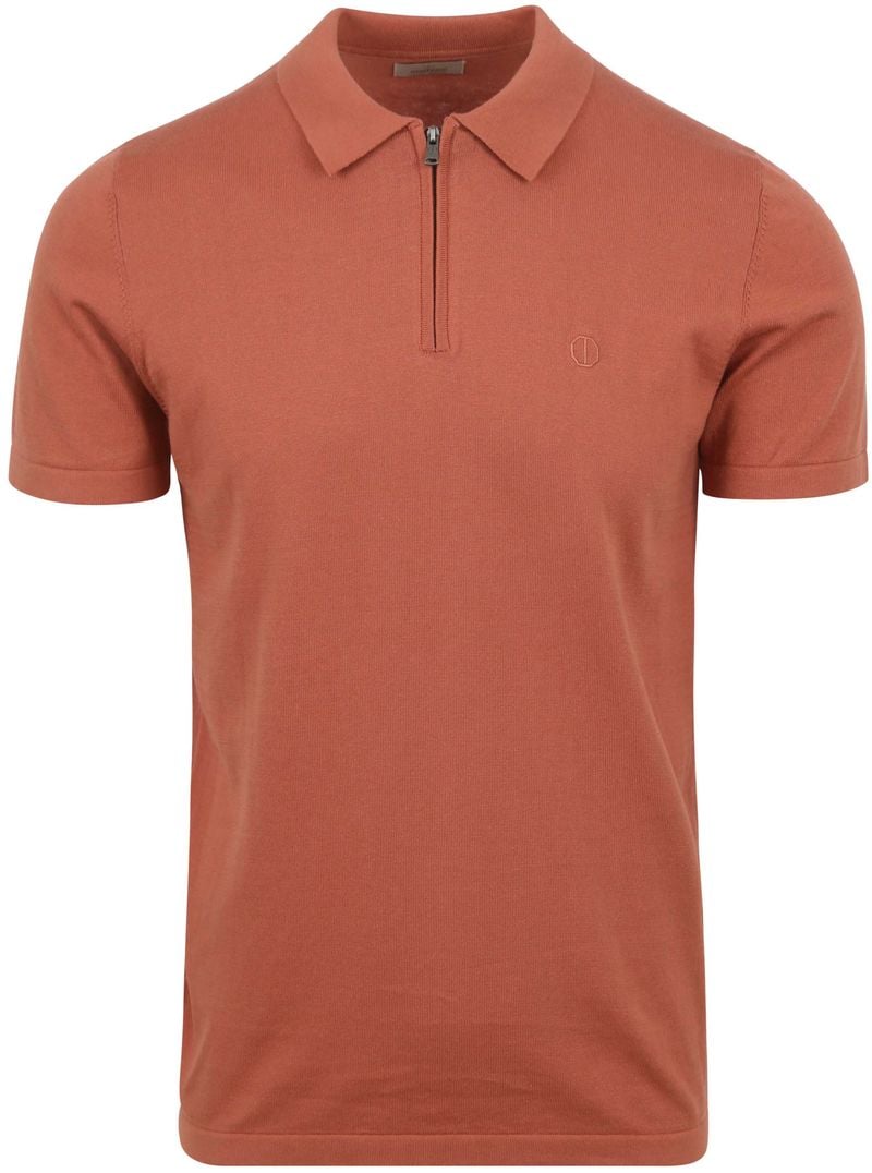 Dstrezzed Poloshirt Dorian Rust - Größe XL von Dstrezzed