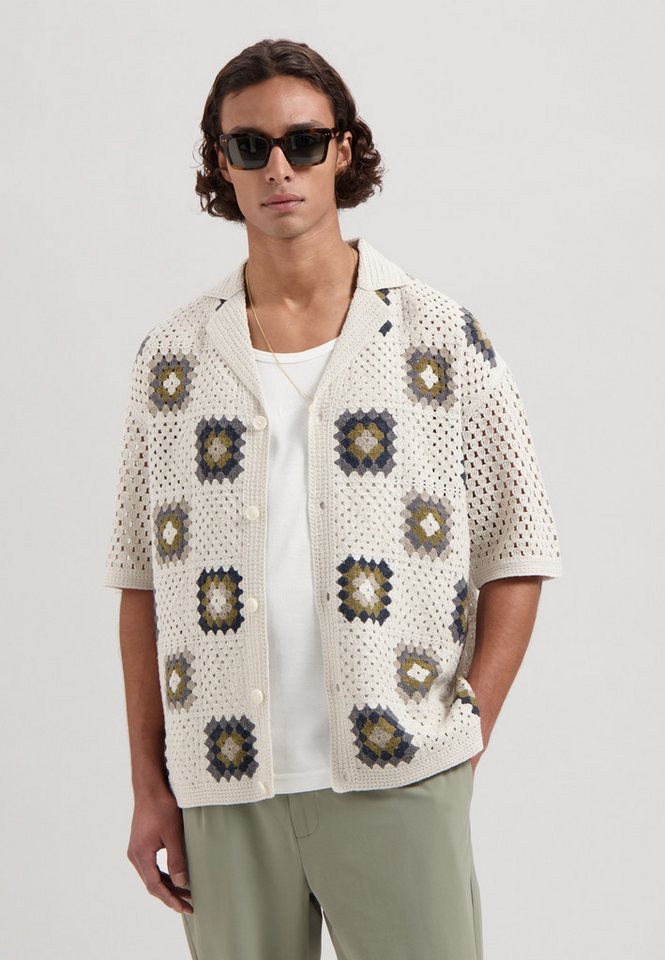 Dstrezzed Strickpullover DS_Lonell SS vest Aluminium von Dstrezzed