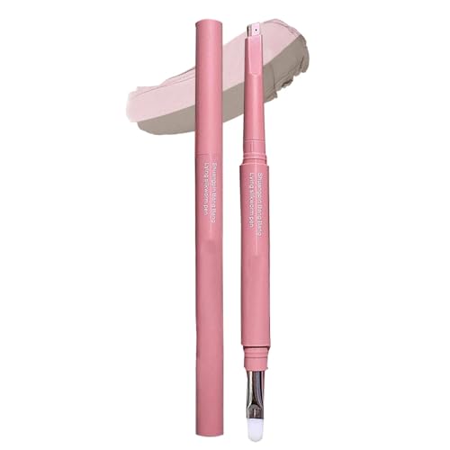 Dtaigou Augenbrauenstifte | Präziser Doppelender Brauenstift - Schrägspitziger Applikator mit Highlighter Schattenstift für Damen Makeup Schönheit Alltag Arbeit Party Soziale Anlässe Anfänger von Dtaigou